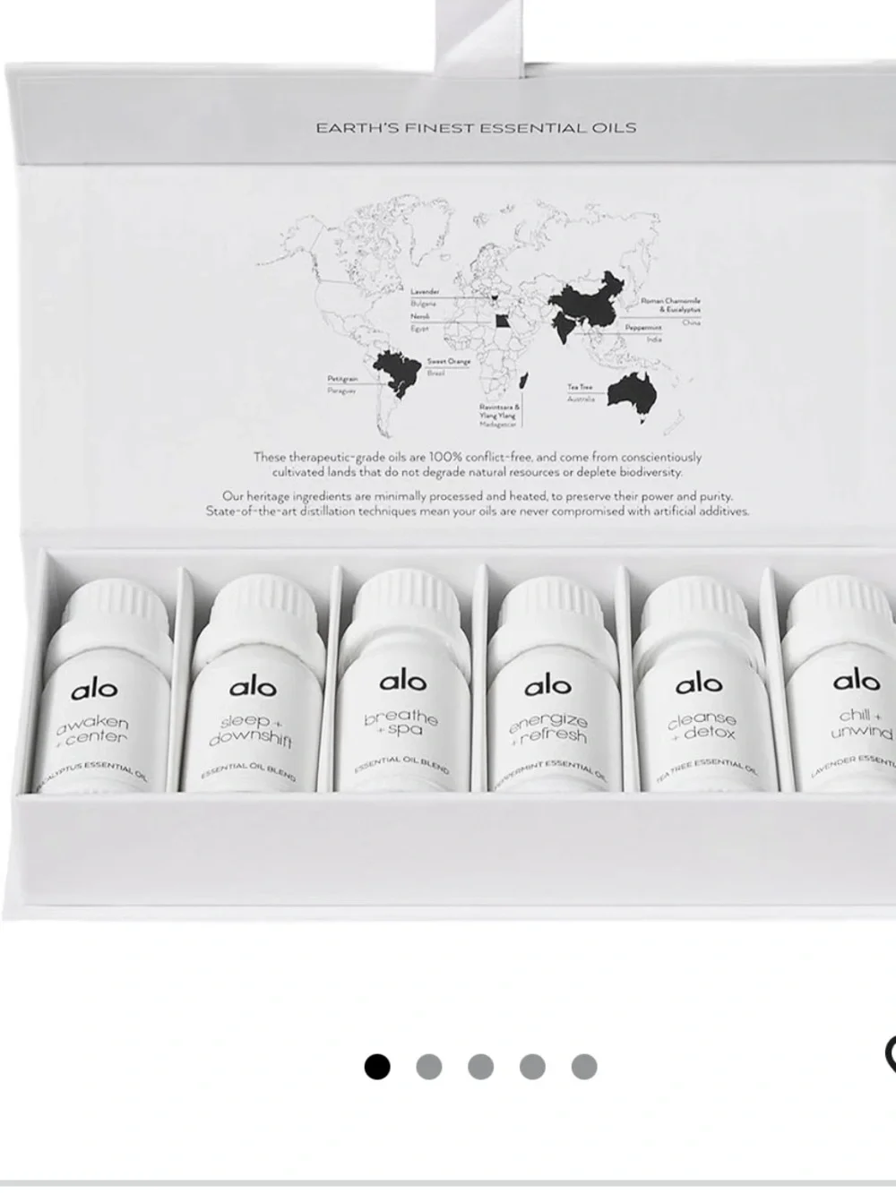 ALO Essential Oil Collection, Energy, Balance & Relaxation, Pack of 6